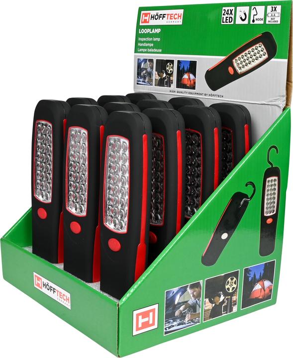 Actual product image ProPlus Inspection lamp 24 LED rubber + magnet display