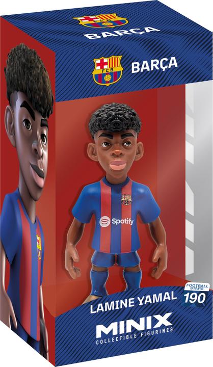 Actual product image Minix Collection FC Barcelona - Lamine Yamal 12 cm (Football Stars 190) - Collectible figure