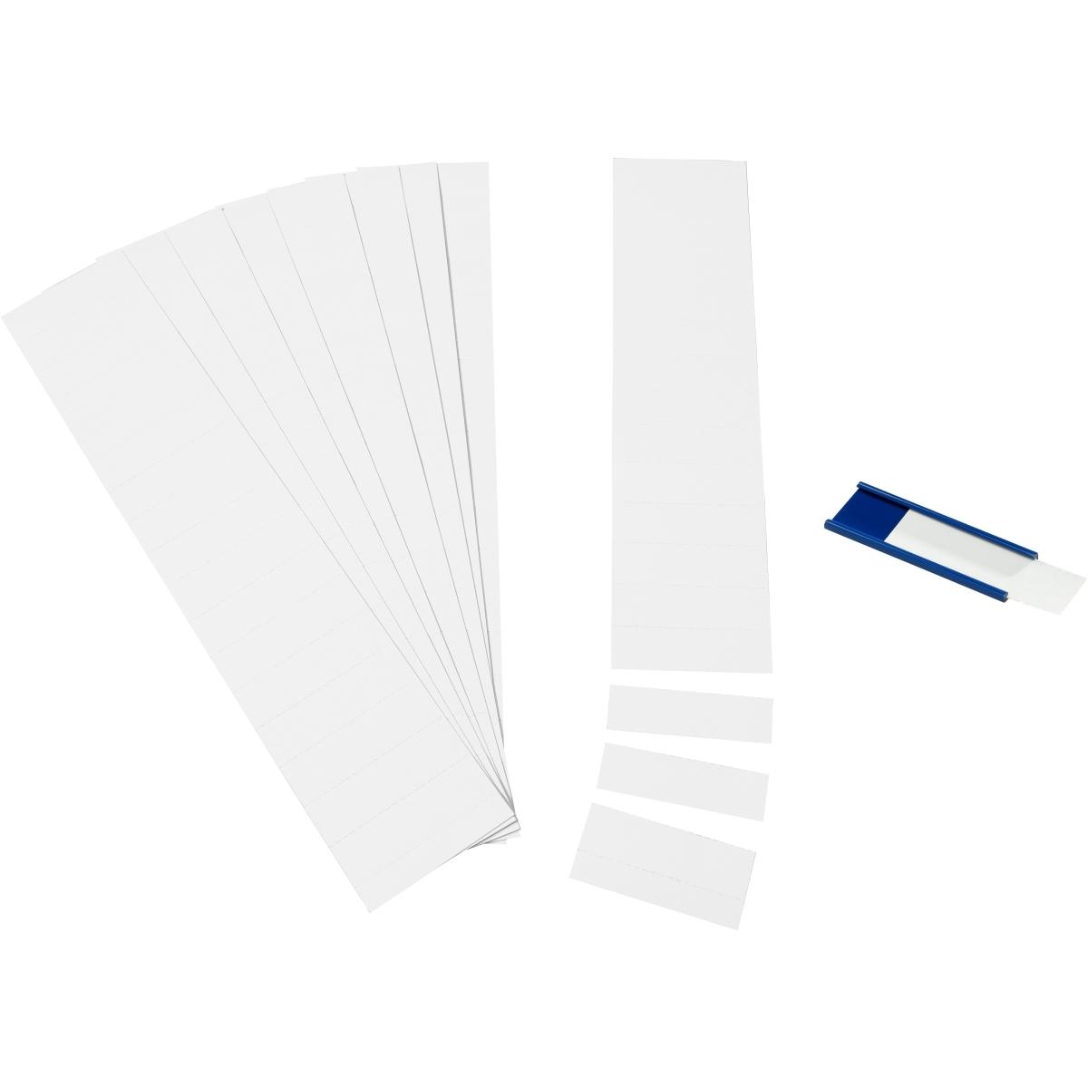 Ultradex, Kartenaufbewahrung, Einsteckkarten für 34mm Einsteckschiene 40x32mm weiss VE=90 Stück (35 x 35 cm)