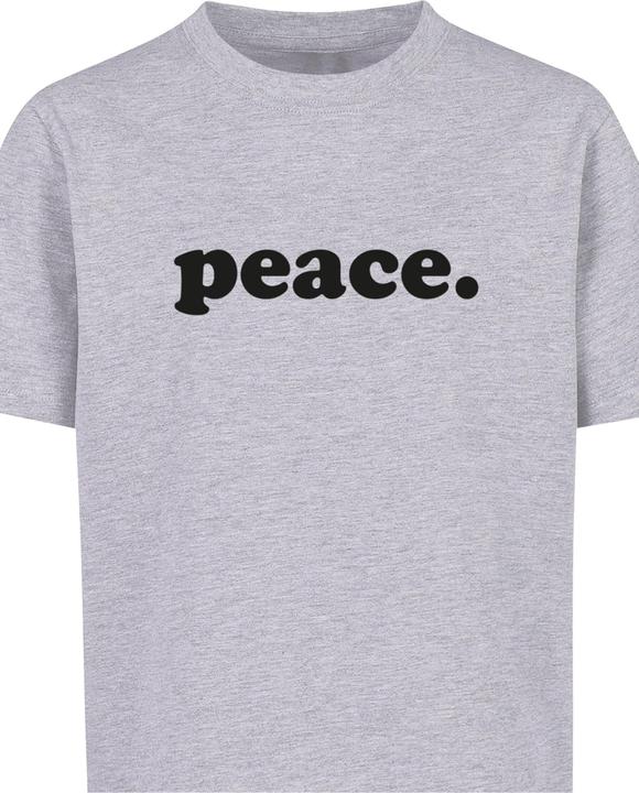 Produktbild Merchcode Peace - Wording Peace White Kids Basic Tee - 174571 (158, 164)