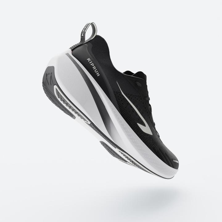 Actual product image Kiprun Laufschuhe Herren - Cushion 500 weiss/schwarz (44)