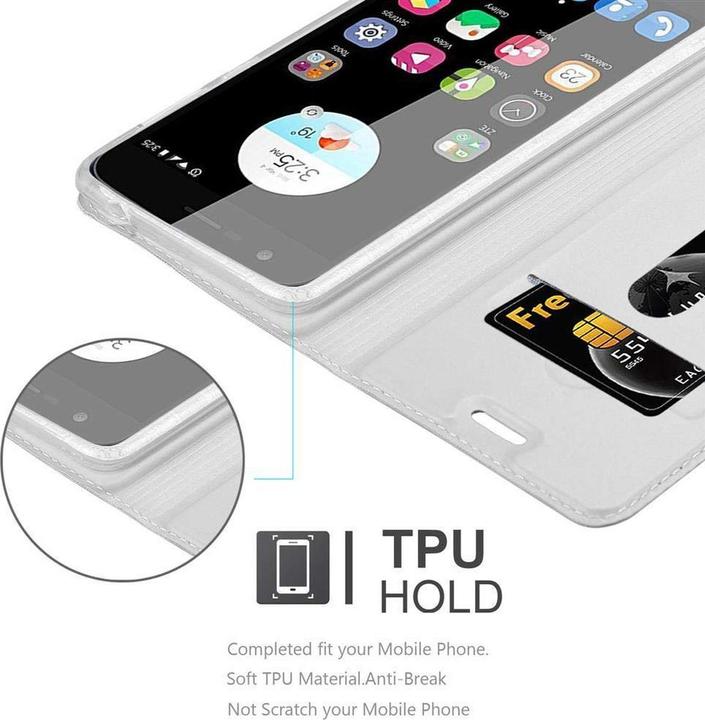Actual product image Cadorabo Book Classy Style Cover (ZTE Blade V8)