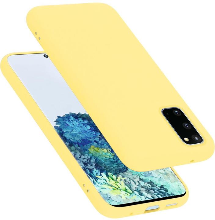 Immagine prodotto Cadorabo Copertura della cassa del silicone liquido TPU (Samsung Galaxy S20+)