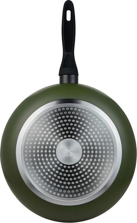 Actual product image San Ignacio Pfanne experto Schwarz grün Aluminium Ø 28 cm (Frying pan, Aluminium, 28 x 6.50 cm)