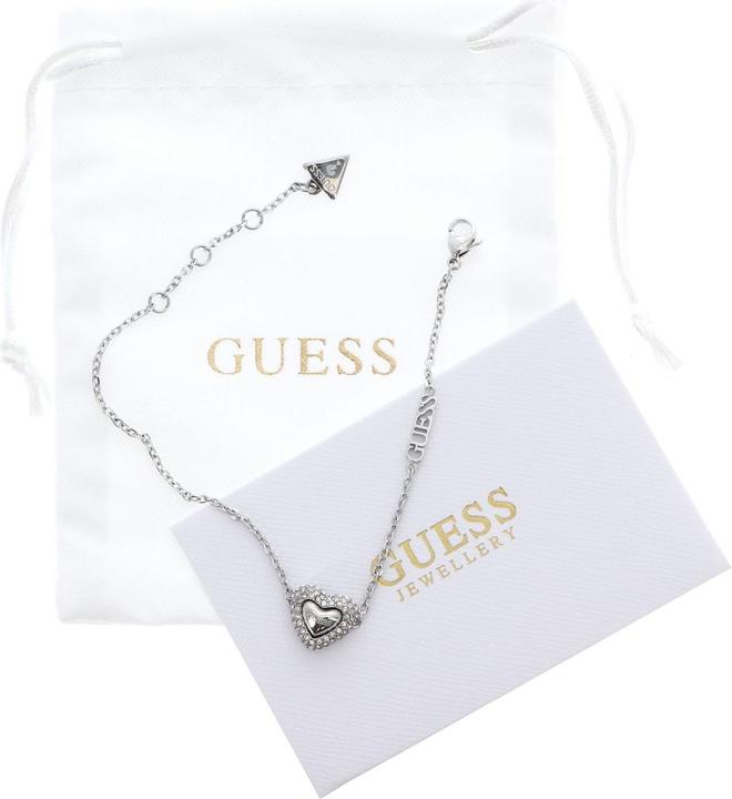 Actual product image Guess Armband (17.20 cm, 98% stainless steel, 2% glass)