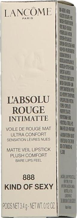 Actual product image Lancôme L'Absolu Rouge Intimatte 888 (888 Kind of Sexy)