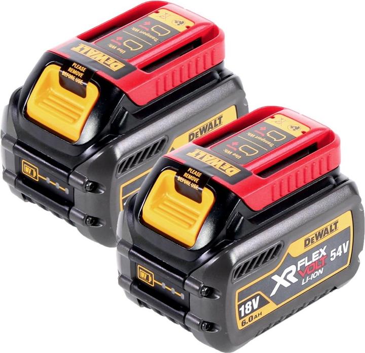 Actual product image DeWalt 54 Volt StarterSet 2xBattery /108 Wh (54 V)