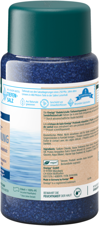 Produktbild Kneipp Badekristalle Tiefenentspannung (Badesalz)