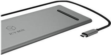 Actual product image Icy Box IB-DK2106-C (USB-C, 1 Ports)
