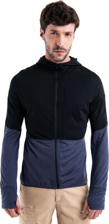 Image du produit Icebreaker Hommes Mérino 200 Realfleece Descender LS Zip Hoodie