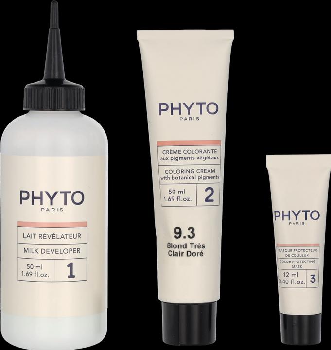 Actual product image Phyto Phytocolor Permanent Colour (9.3-rubio dorado muy claro)