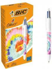 Produktbild Bic Colours 4 Decor Line Blau Kugelschreiber (12 Stück) (Blau, 12 x)