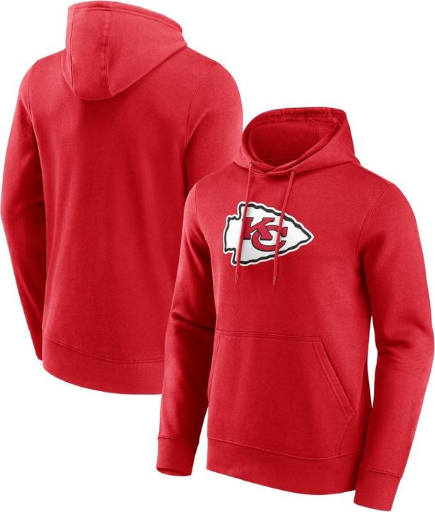Immagine prodotto Fanatics Felpa con cappuccio con logo primario dei Kansas City Chiefs - Taglia L (L)