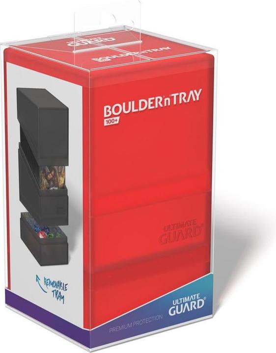 Produktbild Ultimate Guard Boulder'n'Tray 100+ Ruby