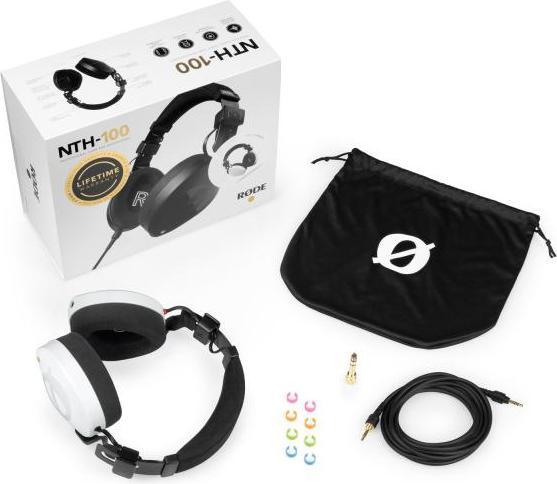 Produktbild RØDE NTH-100 Studio-Kopfhörer Weiss mit Tischstativ (NC, Kabelgebunden)