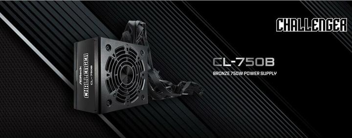Produktbild AsRock Challenger CL-750B 750W 80+ Bronze PSU (750 W)