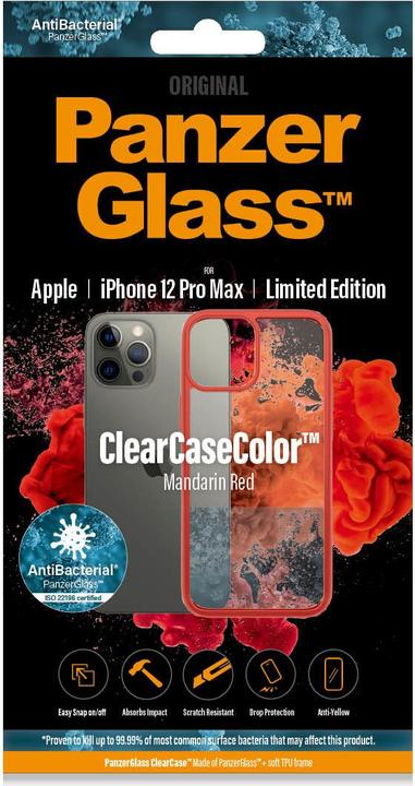 Actual product image PanzerGlass 0281 Cell Phone Protective Cover Transparent (Apple iPhone 12 Pro Max)