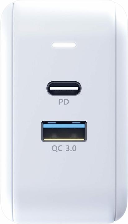 Productafbeelding 3MK Hyper Oplader 68W 1xUSB+1xUSB-C ładowarka sieciowa GaN PD+QC (68 W)