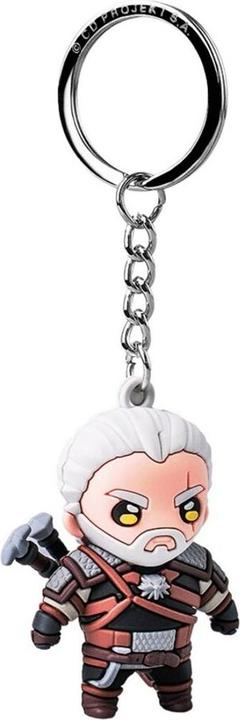 Actual product image Good Loot The Witcher Geralt of Rivia 3D Keychain
