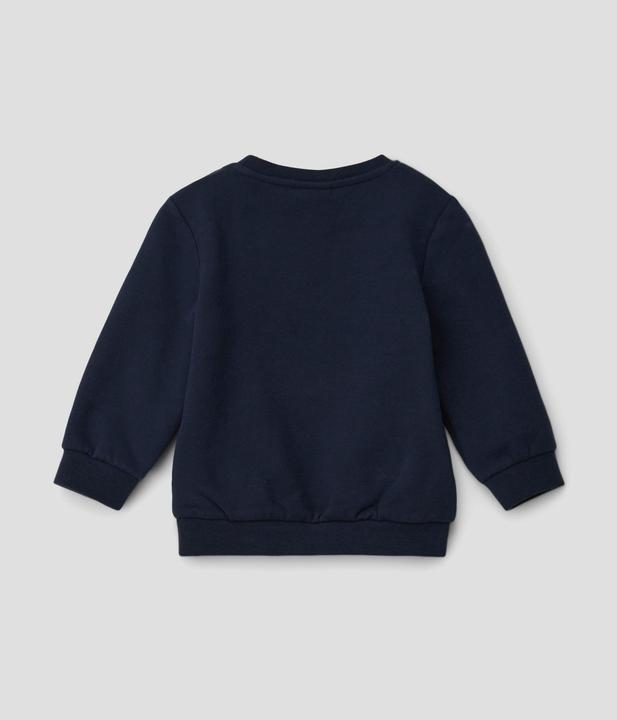 Produktbild s.Oliver Sweatshirt Sweatshirt mit gummiertem Print (74)