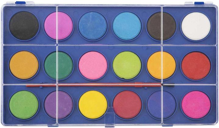 Immagine prodotto Grafix Tavolozza per acquerello con pennello (Multicolore, 18 ml)