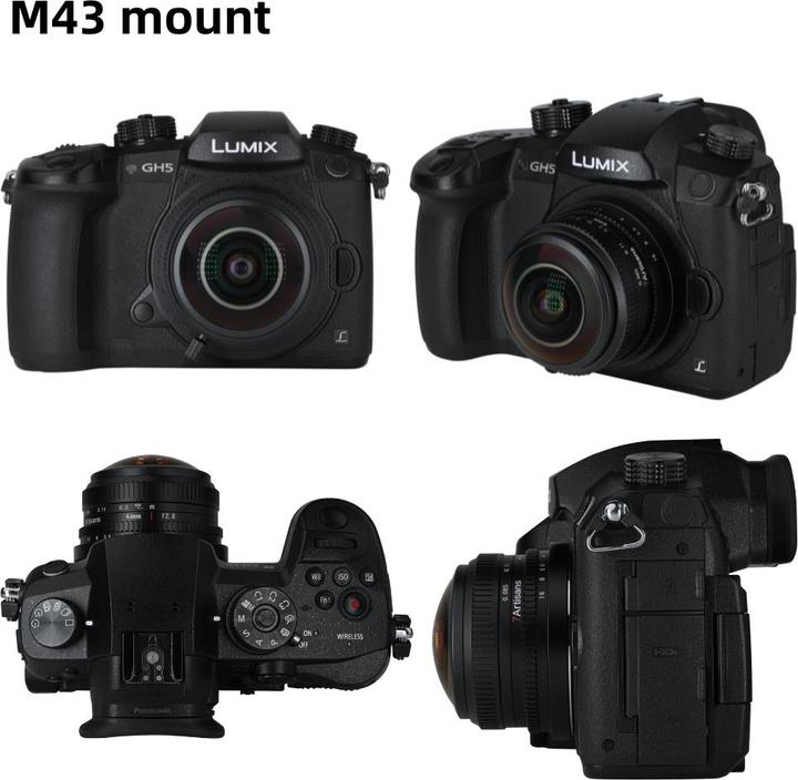 Produktbild 7artisans 4mm F/2.8 Fisheye MFT (Micro Four Thirds, APS-C / DX)