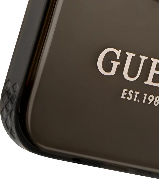 Produktbild Guess Translucent MagSafe Compatible Case für Apple iPhone 14 - black (Apple iPhone 14, Apple iPhone 13, Apple iPhone 14 Pro Max)