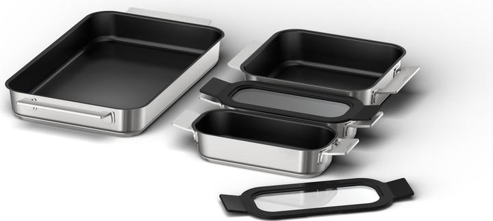 Actual product image Bosch Hausgeräte Cookware set, HEZ9FF040 (Stainless steel)