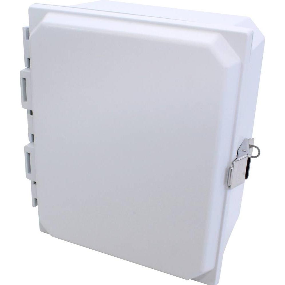 Hammond Wand-Gehäuse 255 x 210 105 GFK Lichtgrau 1 St. (Gehäuse), Elektronikzubehör + Gehäuse, Grau