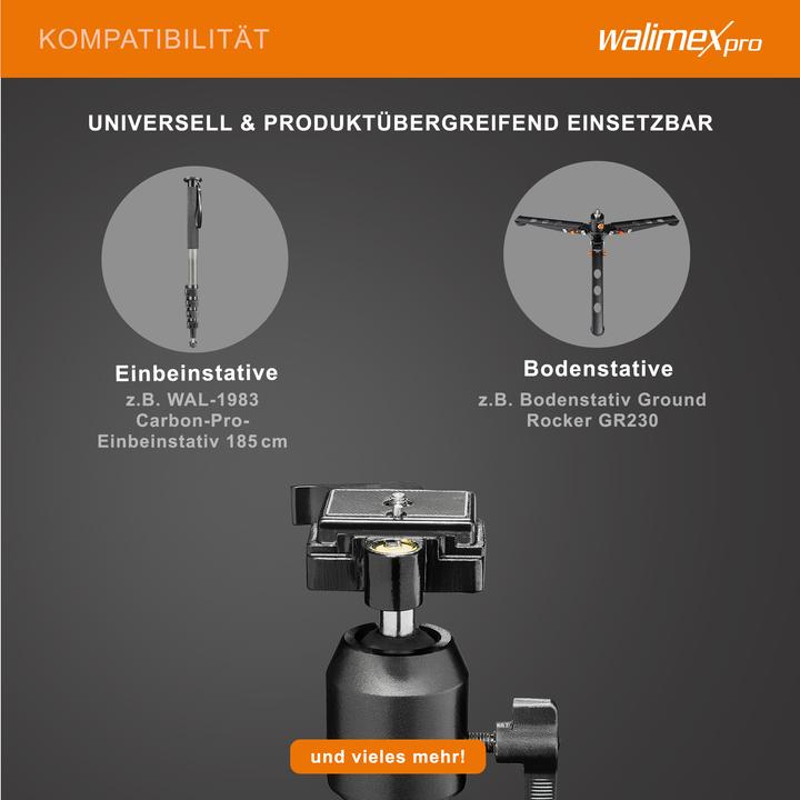 Produktbild Walimex pro FT-002H Pro-Kugelkopf (Kugelkopf)