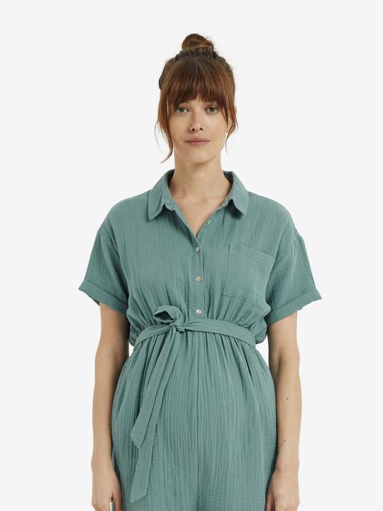 Produktbild Vertbaudet Kurzer Jumpsuit für Schwangerschaft und Stillzeit aus Musselin (40)