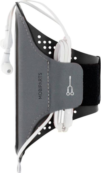 Actual product image Mobiparts Comfort Fit Sport Armband Samsung Galaxy S21 Black