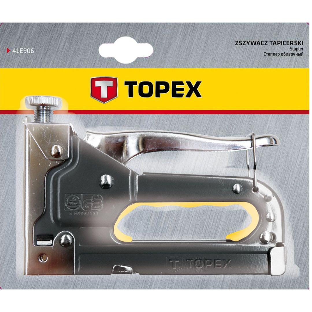 Thumbnail - Topex, Heftgerät, Möbelhefter 4-14 mm, Heftklammern J