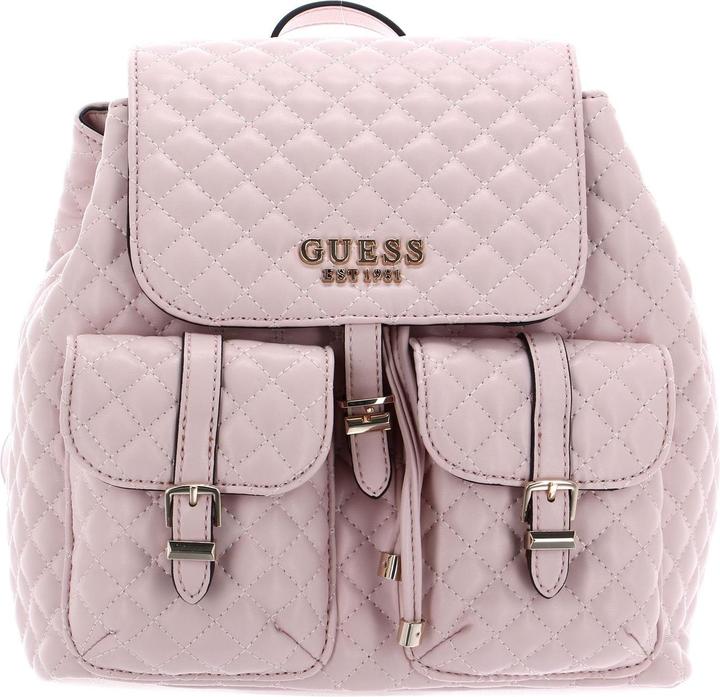 Produktbild Guess Adam Flap, Polyurethane, Textile Backpack, Pale Rose, For Women