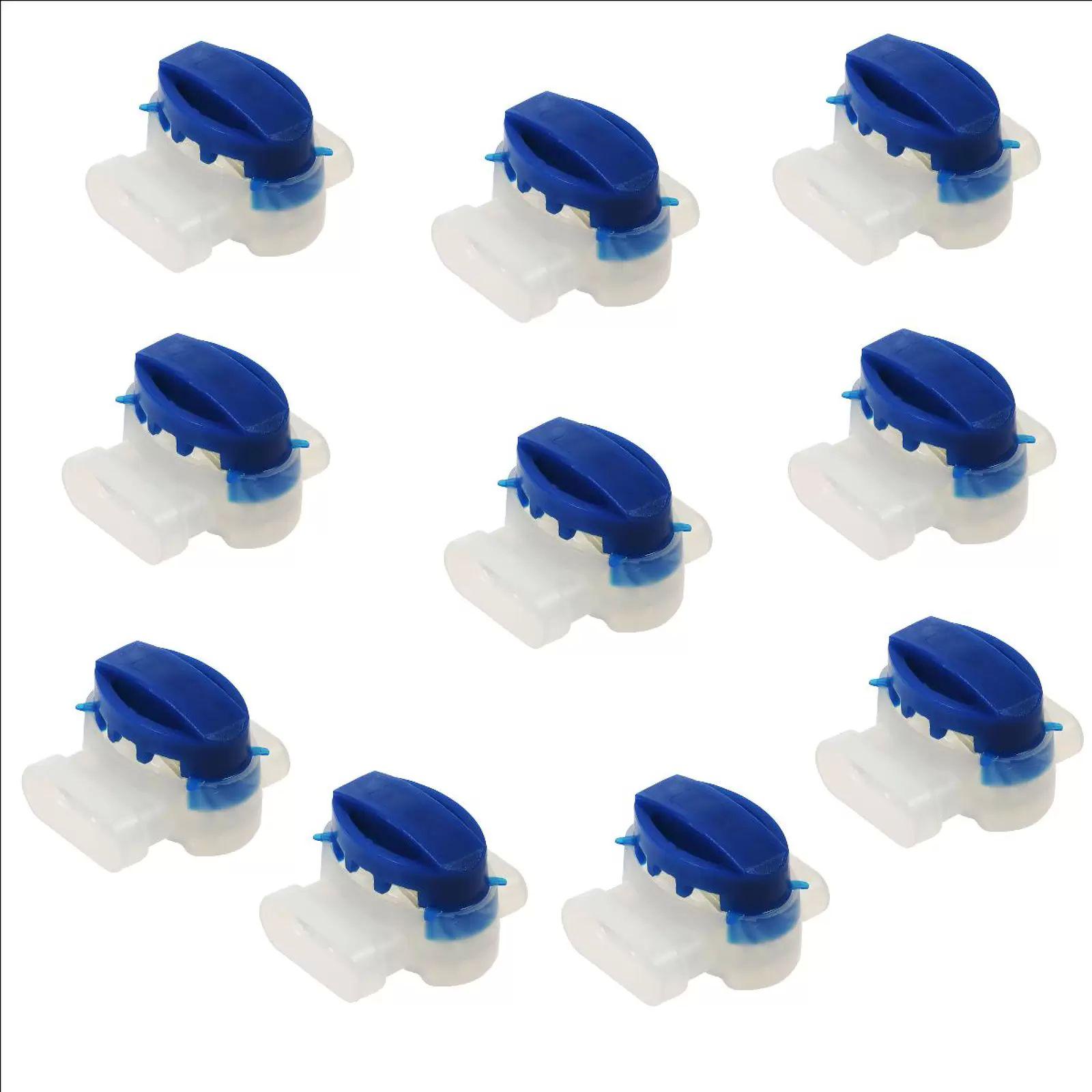 AccuCell, Zubehör Gartenmaschinen, 10x Kabelverbinder kompatibel mit Scotchlok 314 für Mähroboter Automower, wasserdicht...