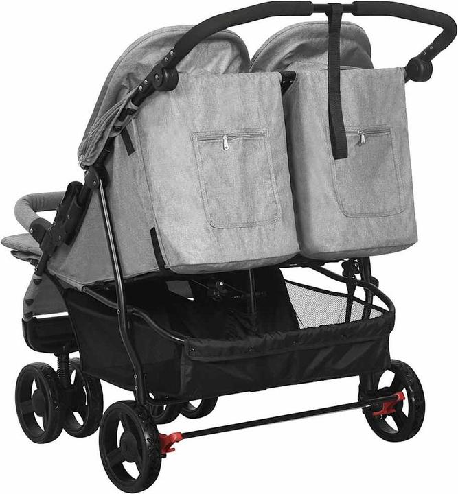 Image du produit vidaXL Geschwisterwagen