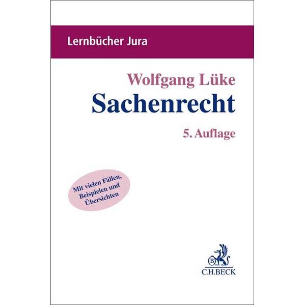 Sachenrecht, Schulbücher von Wolfgang Lüke