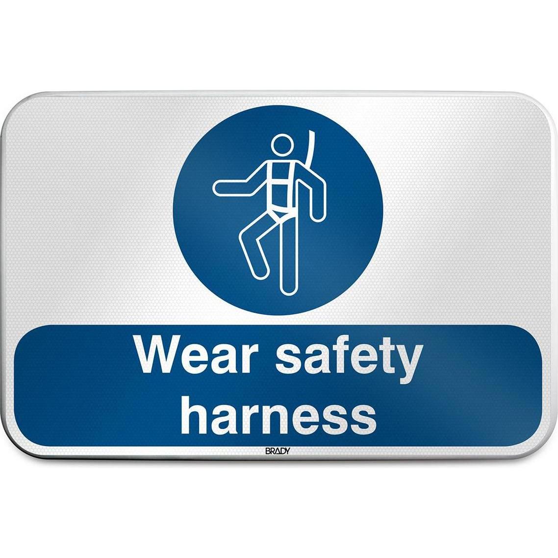 Brady, Sicherheitskennzeichnung, ISO Safety Sign - Wear safety