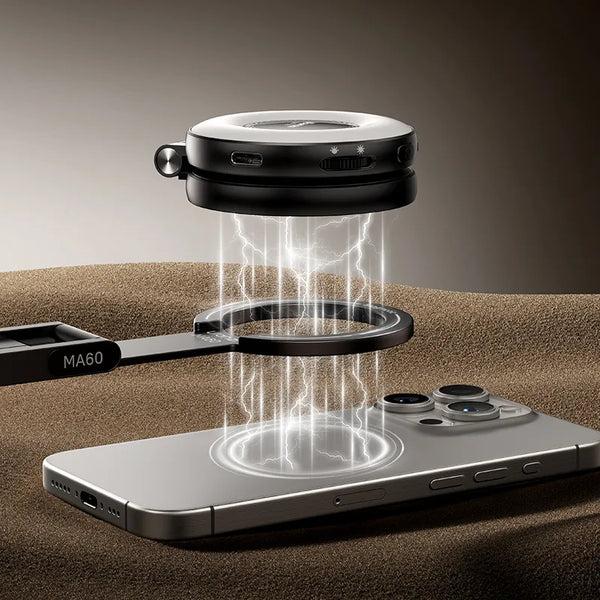 Image du produit Ulanzi MA60 Foldable Magnetic Phone Tripod(Black)