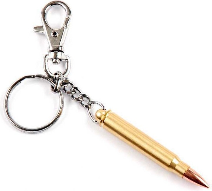 Immagine prodotto Pinex Cartuccia per fucile d'assalto calibro.223 GP90 5,56 mm portachiavi