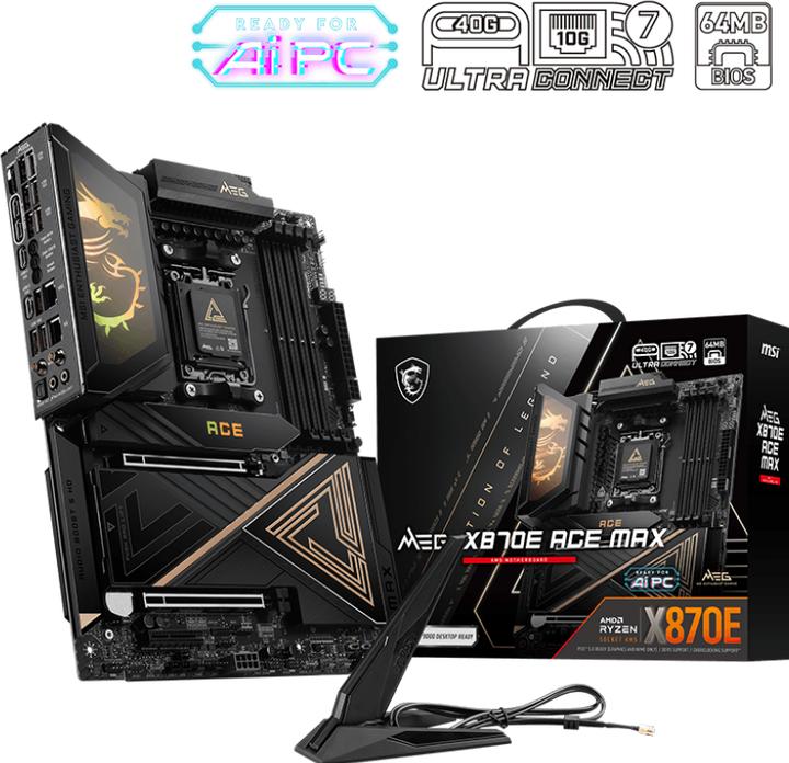 Produktbild MSI MEG X870E ACE MAX (AM5, AMD X870E, ATX)
