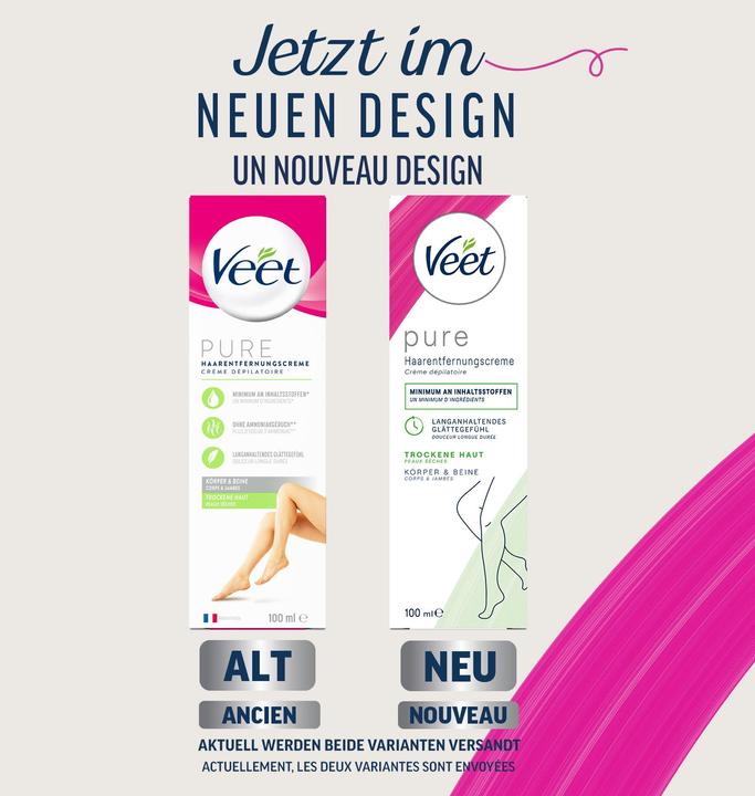 Produktbild Veet Haarentfernungs-Creme (100 ml, 1 x, 132 g)