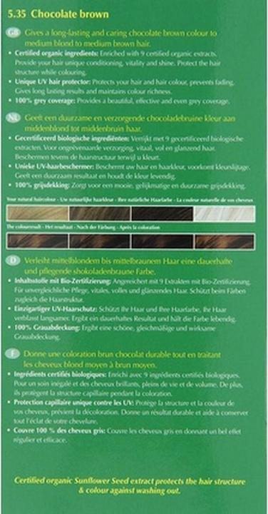 Produktbild Hennaplus Long Lasting Colour (5.35 Chocolate Brown)