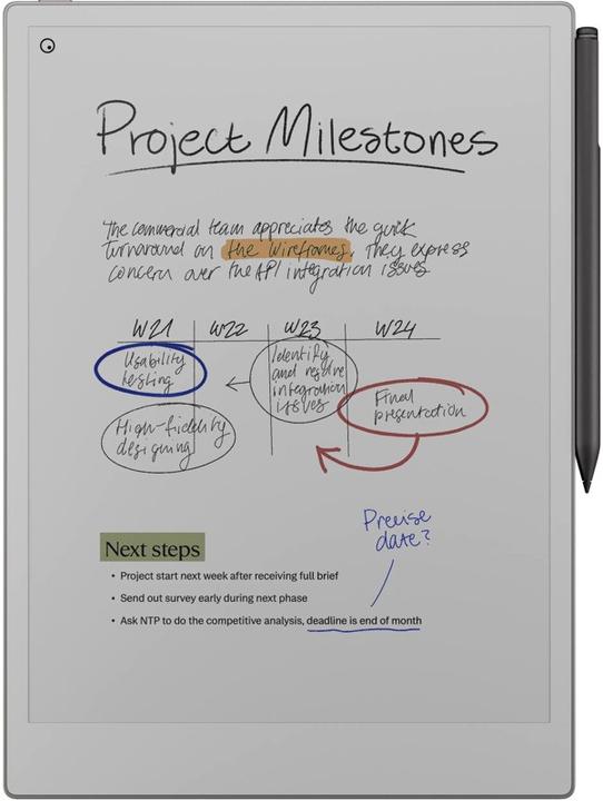 reMarkable Paper Pro + MarkerPlus (11.80", 64 GB, Grey)