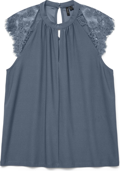Image du produit Vero Moda Vmmilla Sl Lace Tee Ga (XS)