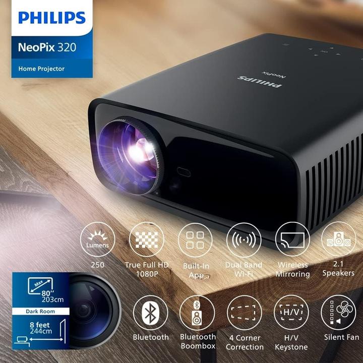 Actual product image Philips NeoPix 320 (Full HD, 250 lm, 1.4:1)