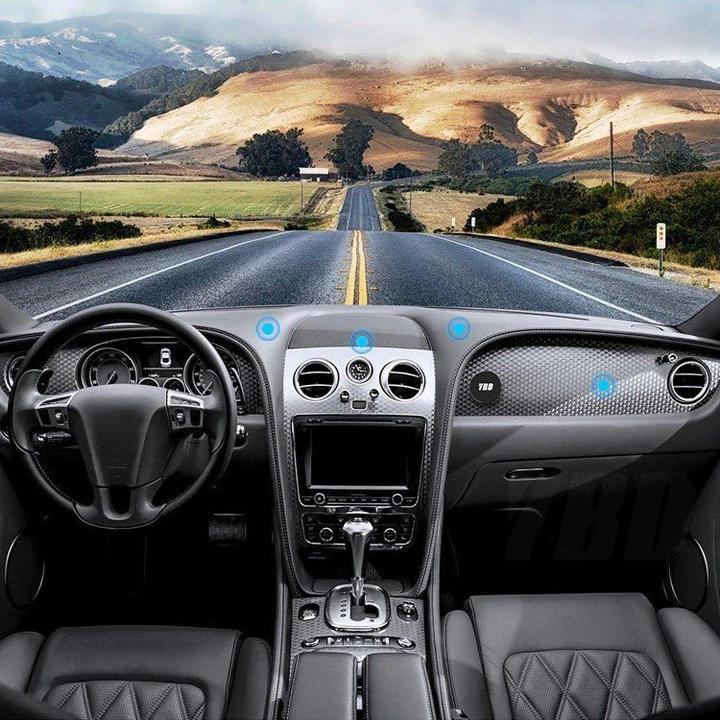 Actual product image Wozinsky Self-adhesive Magnetic Car Dashboard Mount Black (WMH-02)