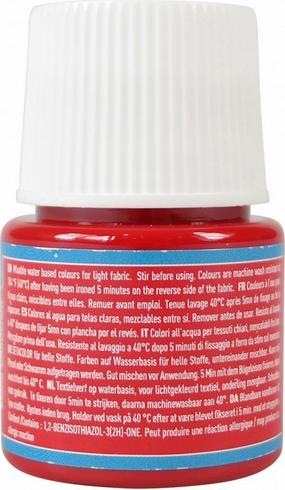 Immagine prodotto Pebeo Setacolor Tessuti Chiari (Rosso, 45 ml)