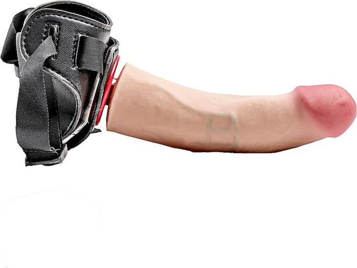 Immagine prodotto Simply Pleasure Strap-on 7 Vibrationsmodi Cyberskin Fleischfarbe 16 cm