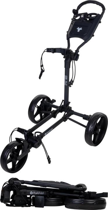 Produktbild FastFold FF Pushtrolley SQUARE Slim charcoal/schwarz